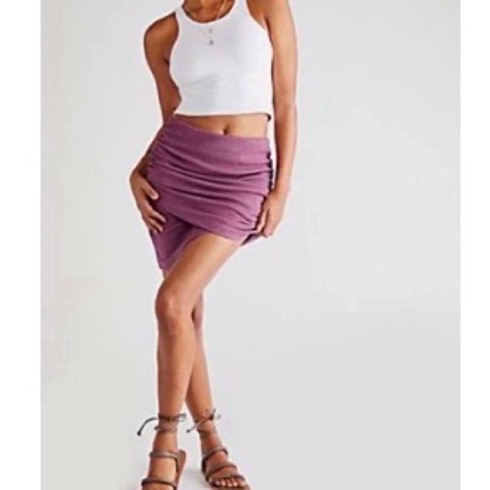 Free People Angie Mini Skirt